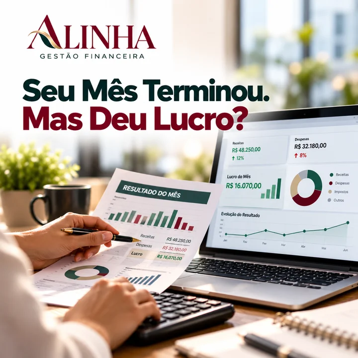 Seu Mês Terminou. Mas Deu Lucro?